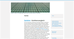 Desktop Screenshot of darlehen.tv